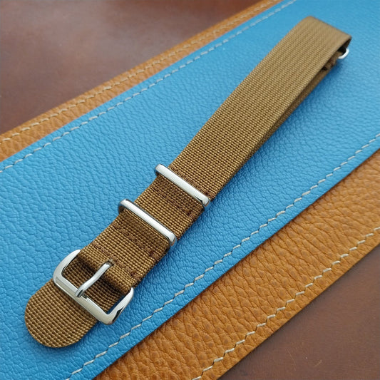 18mm Ribbed Blue Nylon Classic G10 MoD Watch Strap