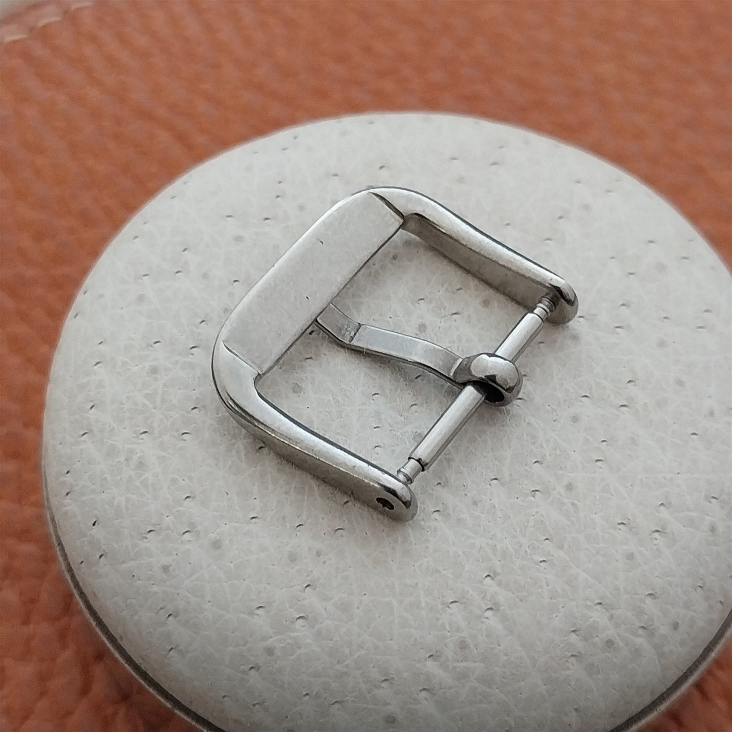 16mm High Quality Polished Stainless Steel Watch Band Buckle