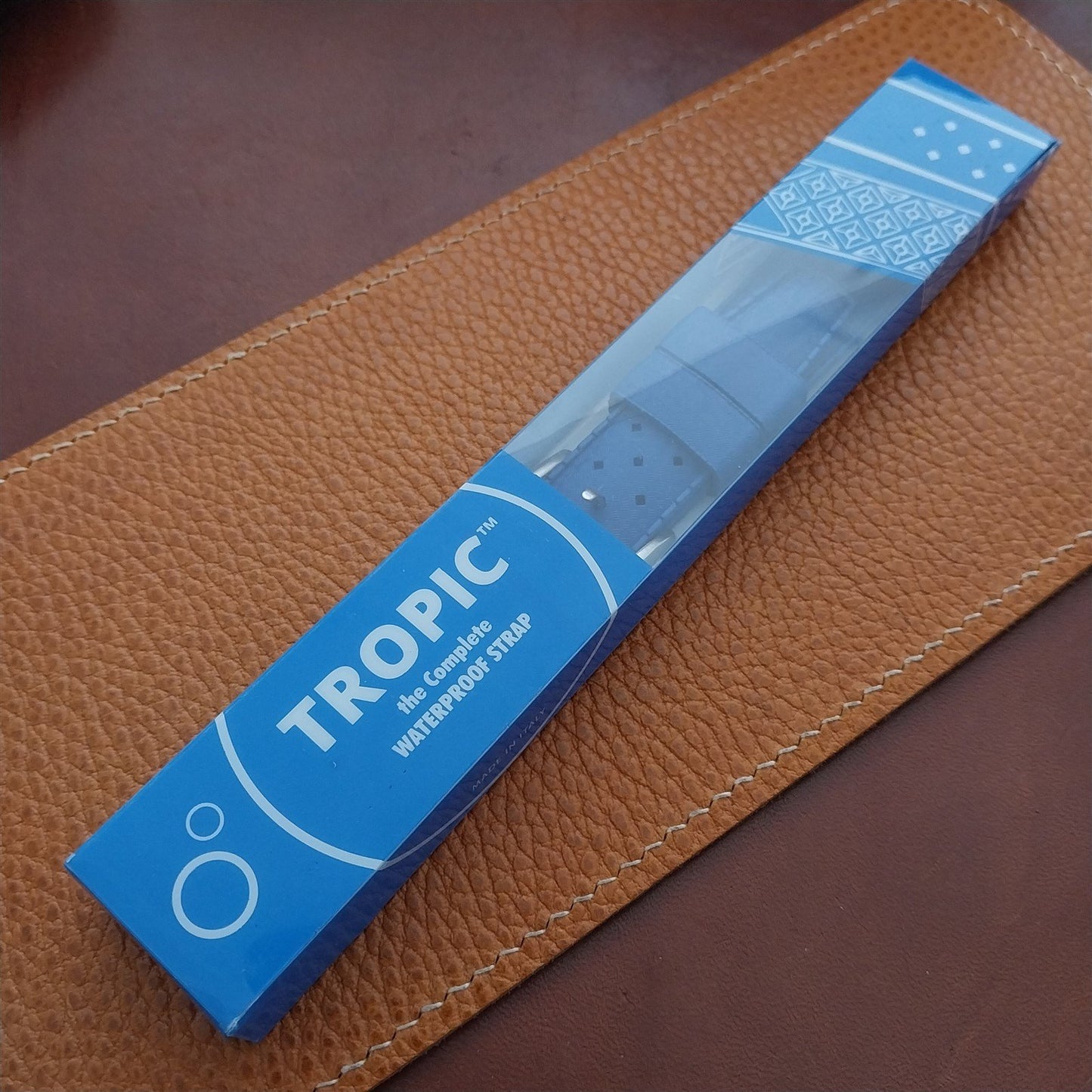 22mm Genuine Tropic Current Production Light Gray Diver Watch Strap