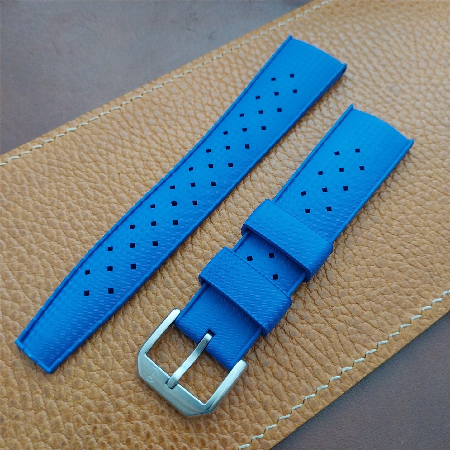 22mm Genuine Tropic Current Production Royal Blue Diver Watch Strap