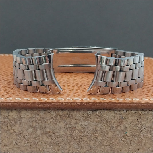 Vintage 19mm JB Champion Stainless Steel 1972 NOS Watch Band