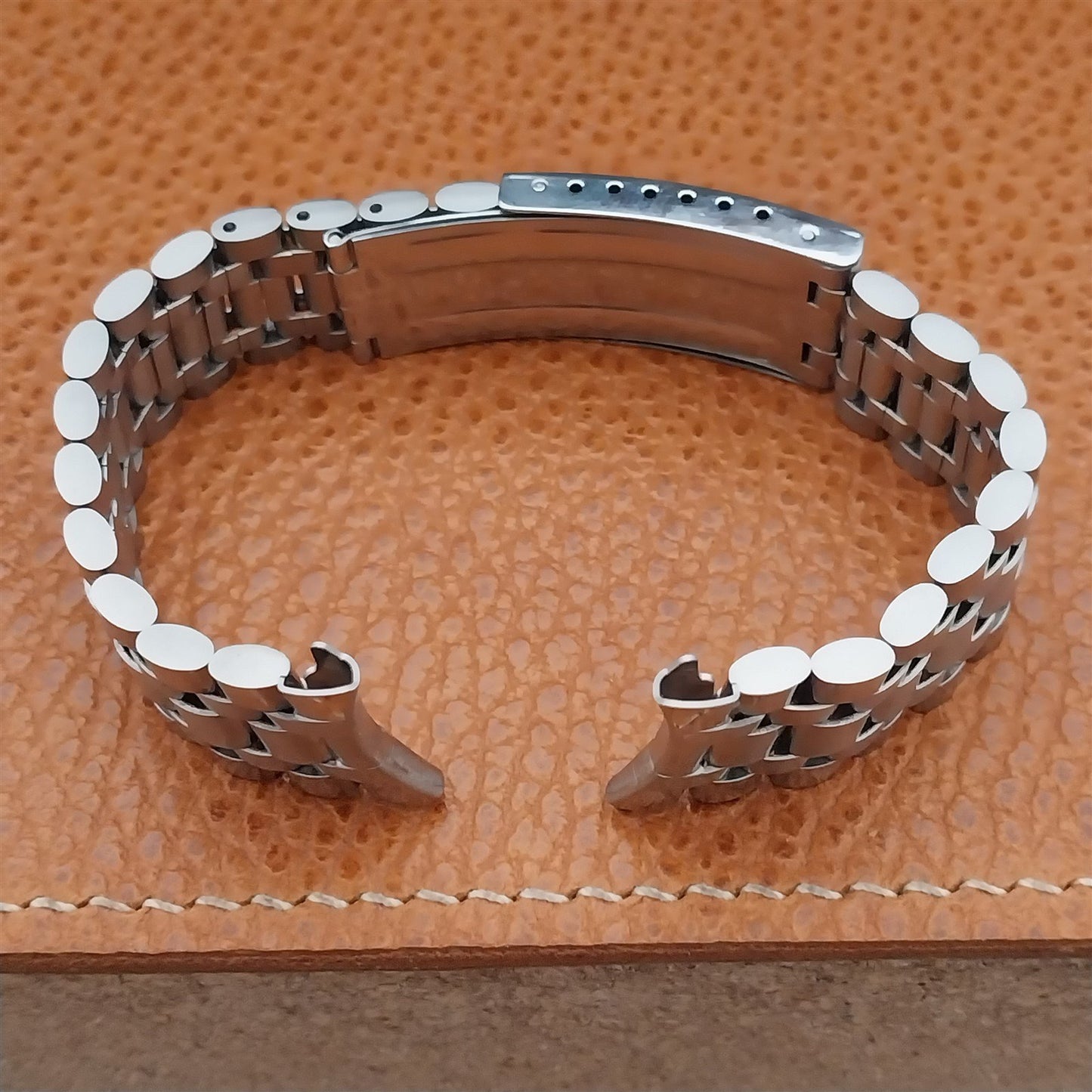 Vintage 19mm JB Champion Stainless Steel 1972 NOS Watch Band