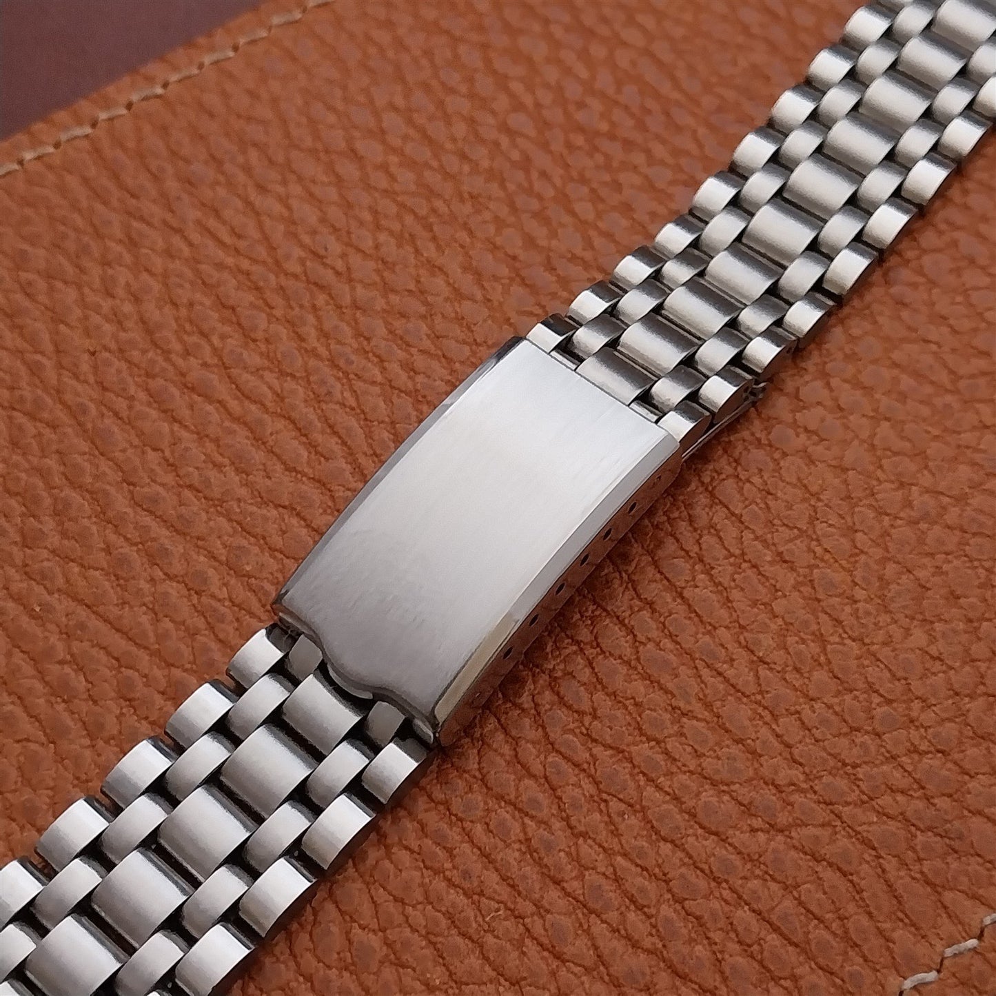 Vintage 19mm JB Champion Stainless Steel 1972 NOS Watch Band