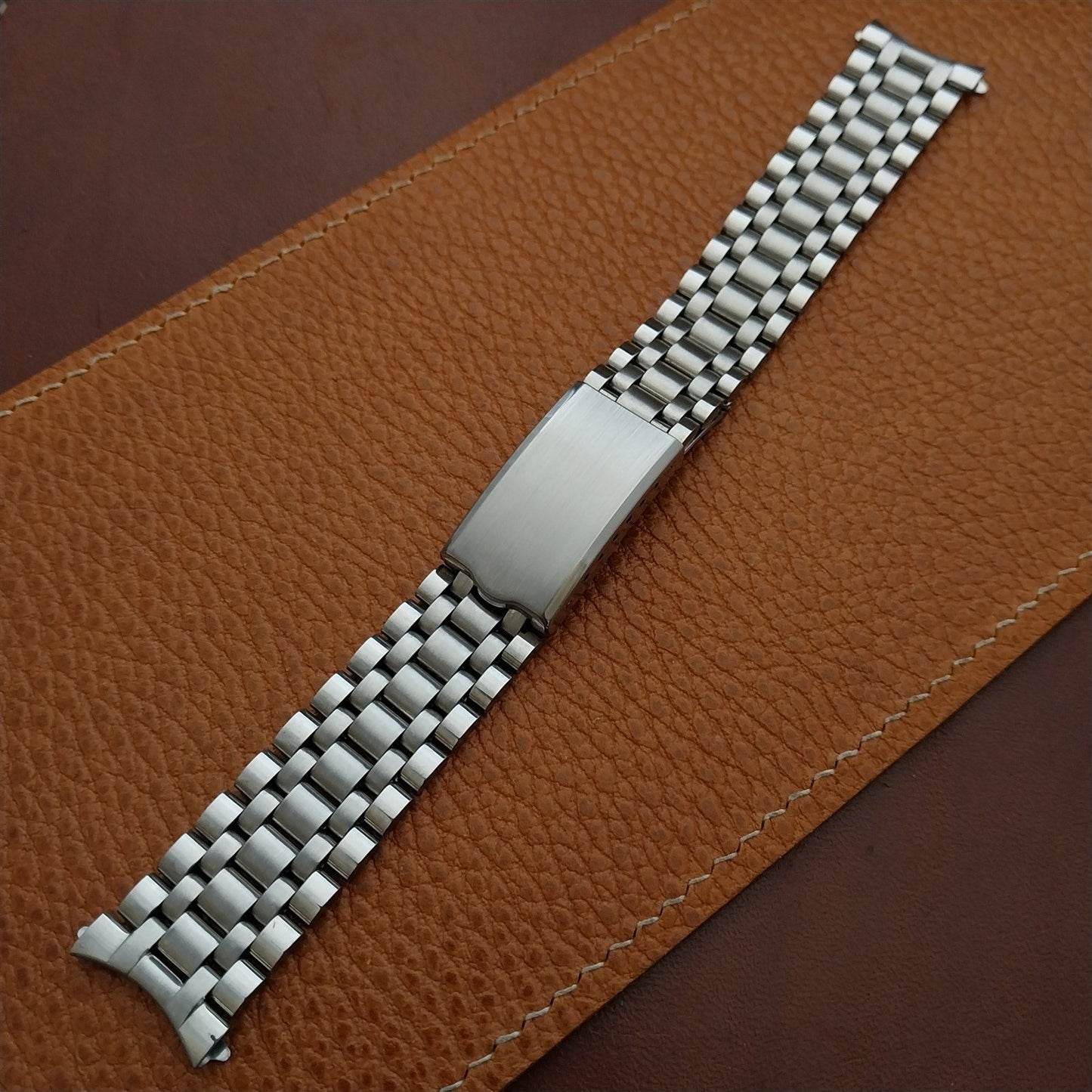 Vintage 19mm JB Champion Stainless Steel 1972 NOS Watch Band