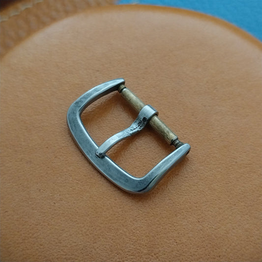 Omega 16mm Stainless Steel 1940s Used Vintage Watch Band Buckle