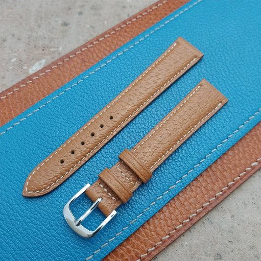 16mm Fleurus France Pigskin Slim Tapered 16/14 Watch Strap