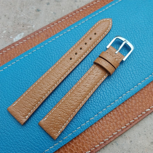 16mm Fleurus France Pigskin Slim Tapered 16/14 Watch Strap