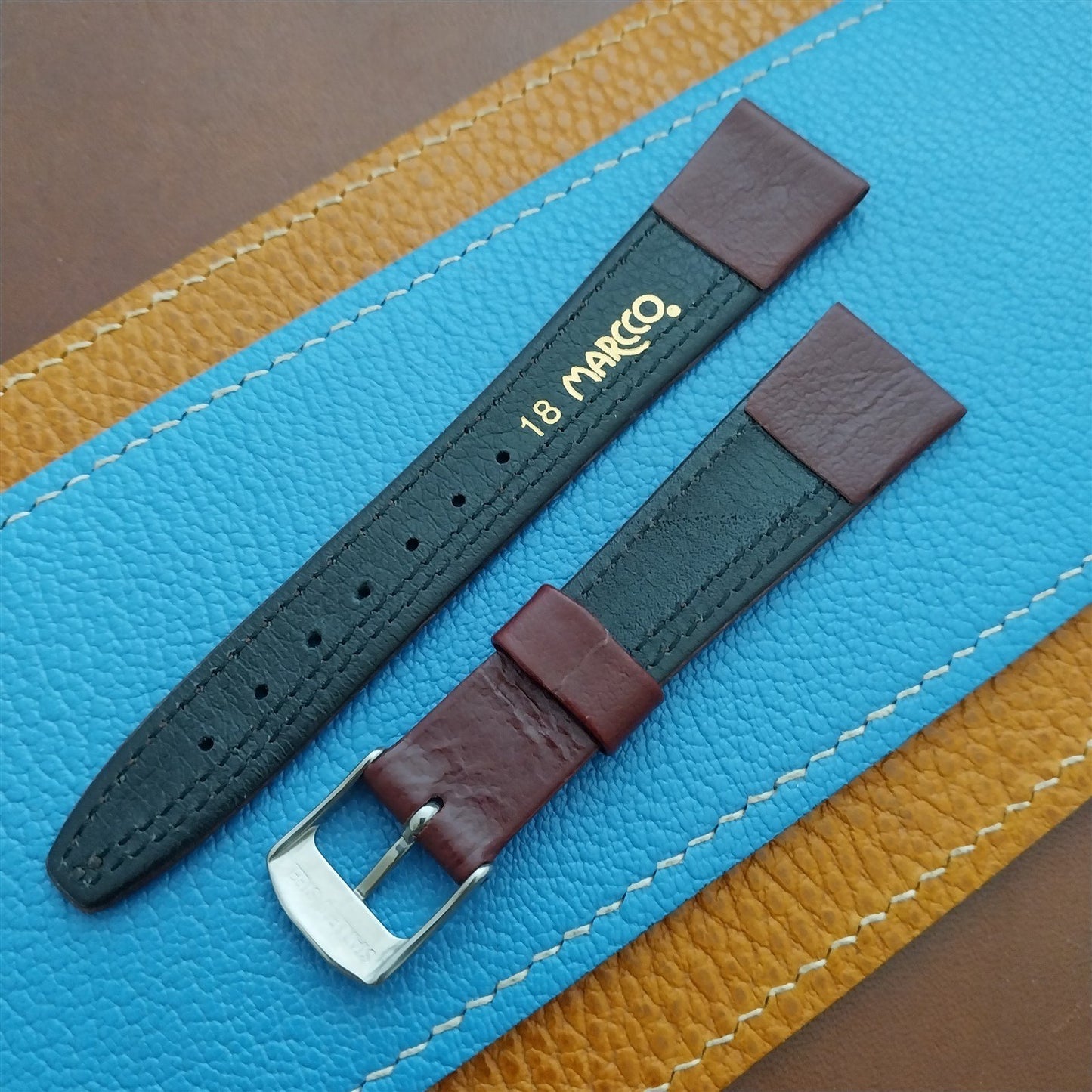 18mm Hirsch Marcco 18/14 Classic Tapered Unused Watch Strap