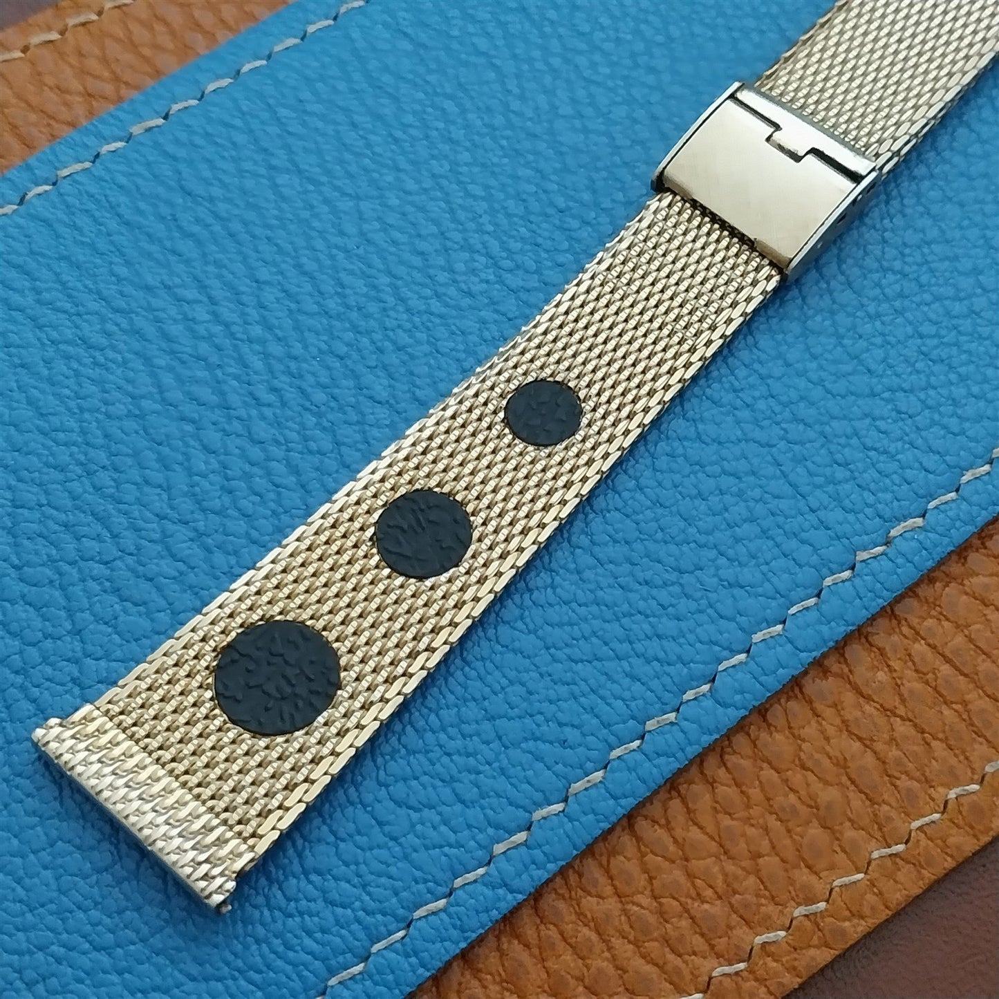 Kreisler 19mm 18mm 17mm Gold-Filled Mesh Rally 1960s Watch Band