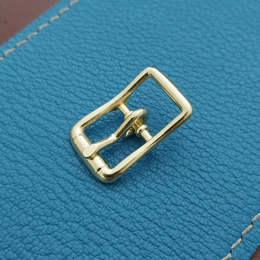 3/8" Polished Brass Finish Cast Buckle