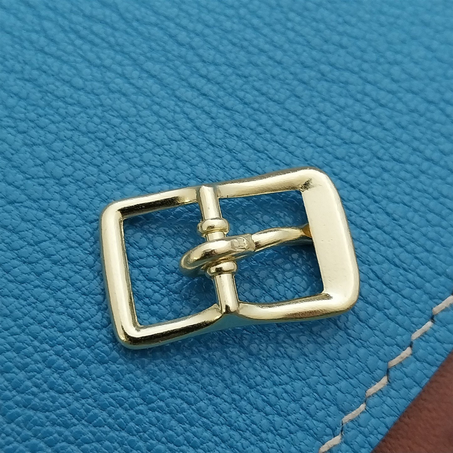 3/8" Polished Brass Finish Cast Buckle