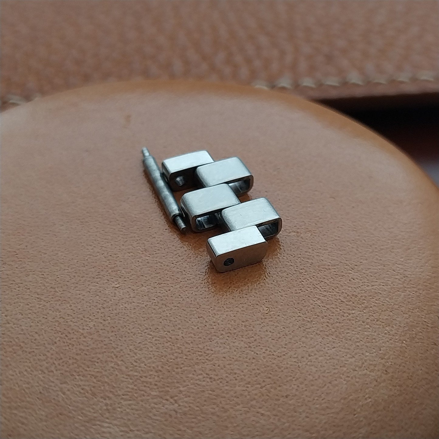 1960s-1970s Kreisler Stelux Stainless Steel Vintage Watch Band Link