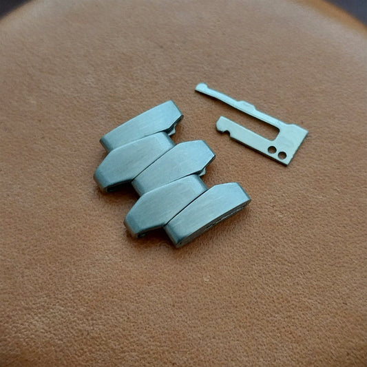 1 Vintage Original NOS Seiko Coffin Stainless Steel Watch Band Link