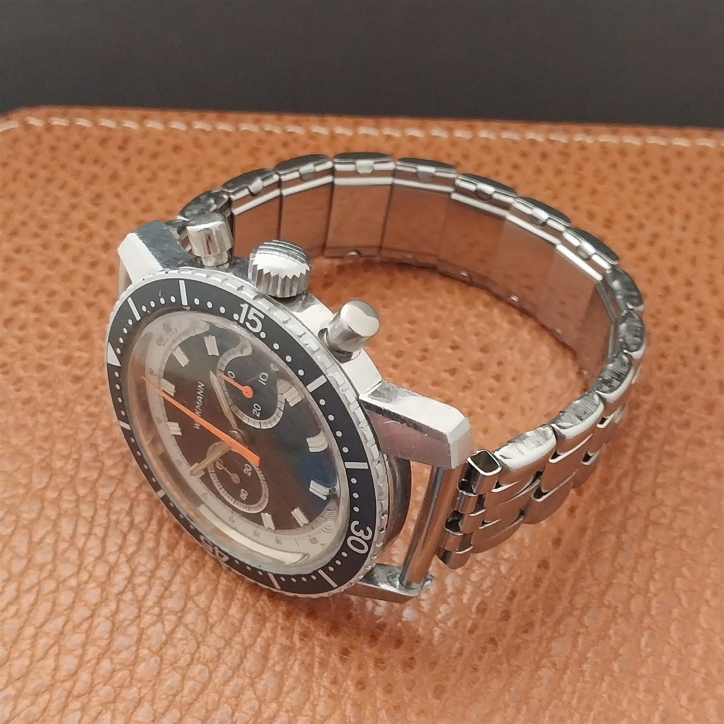 20mm Wire-Lug Stainless Steel 1960s Classic Stretch Unused Vintage Watch Band