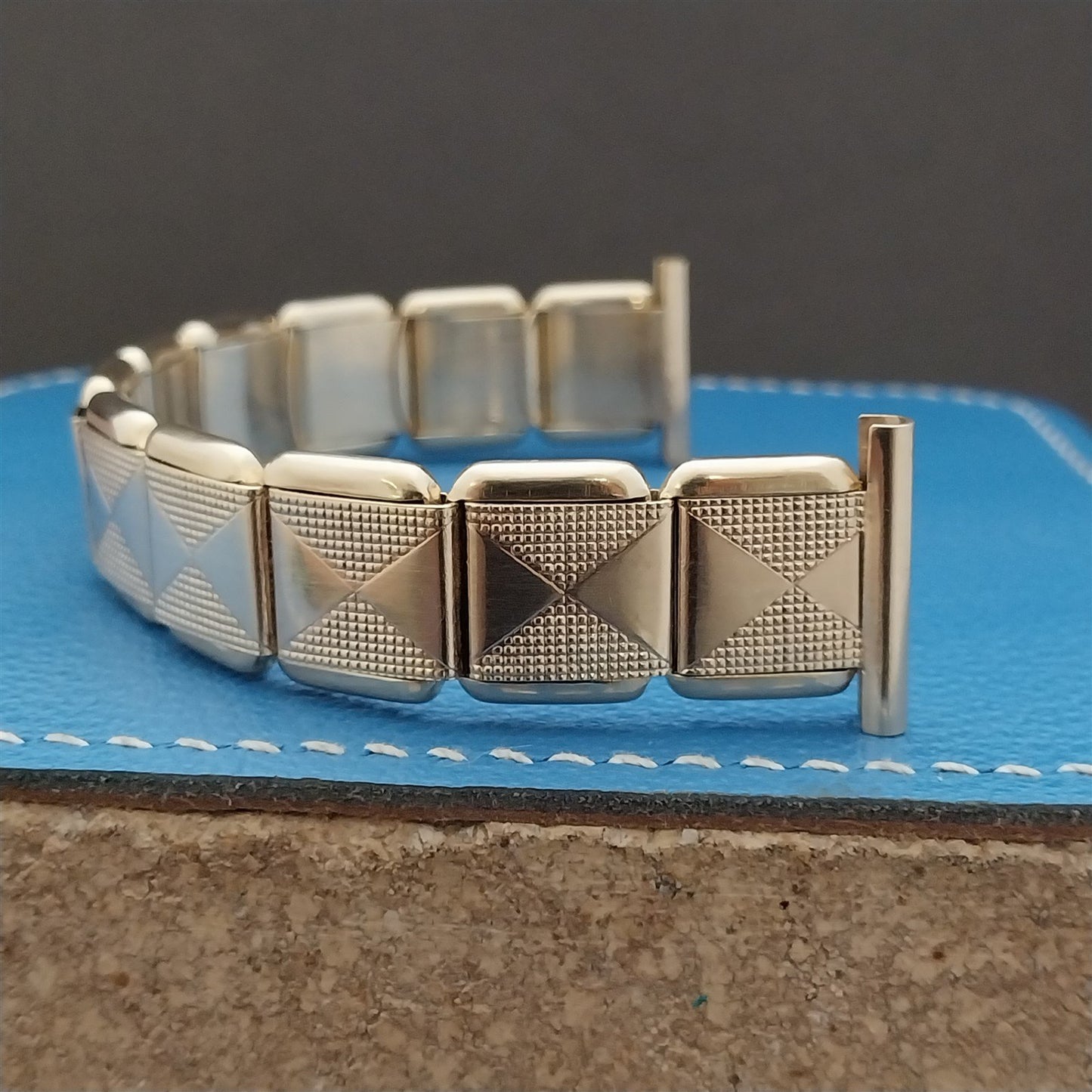 20mm 19mm 18mm 18k Gold Plated Unused 1960s Vintage Watch Band