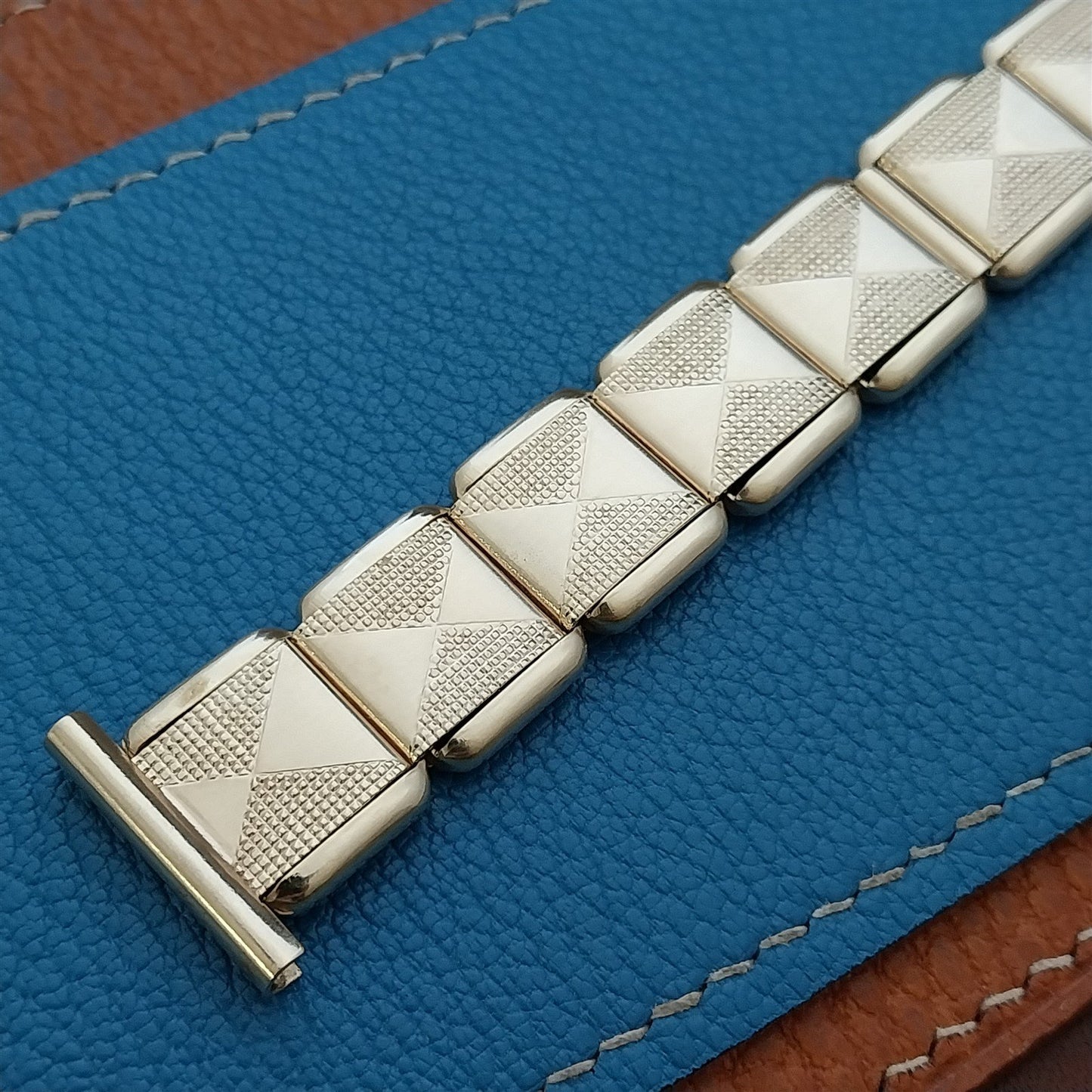20mm 19mm 18mm 18k Gold Plated Unused 1960s Vintage Watch Band