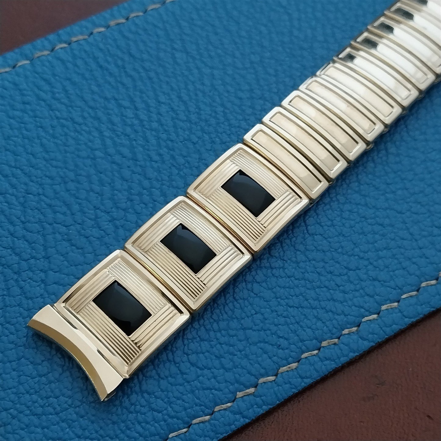 5/8" Gold-Filled VIP JB Champion Unused Classic Stretch 1950s Vintage Watch Band