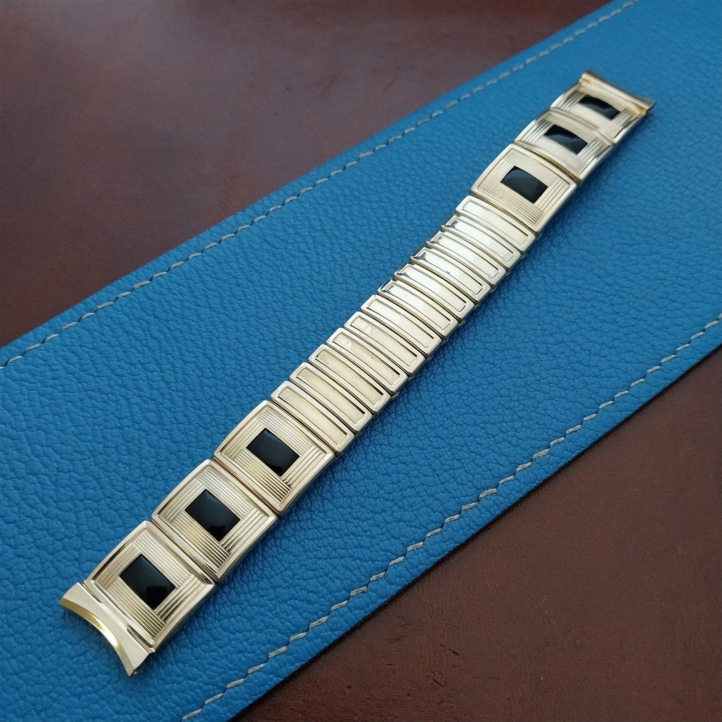 5/8" Gold-Filled VIP JB Champion Unused Classic Stretch 1950s Vintage Watch Band
