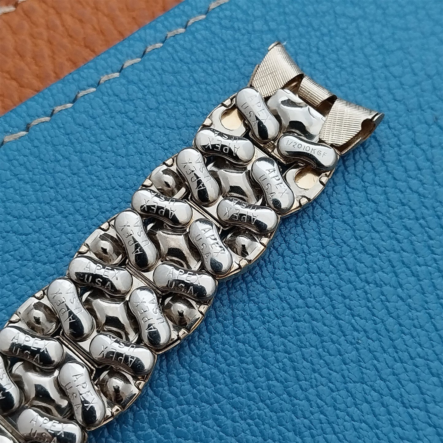 Vintage 17.2mm Gold-Filled Apex Unused NOS Classic 1950s Watch Band