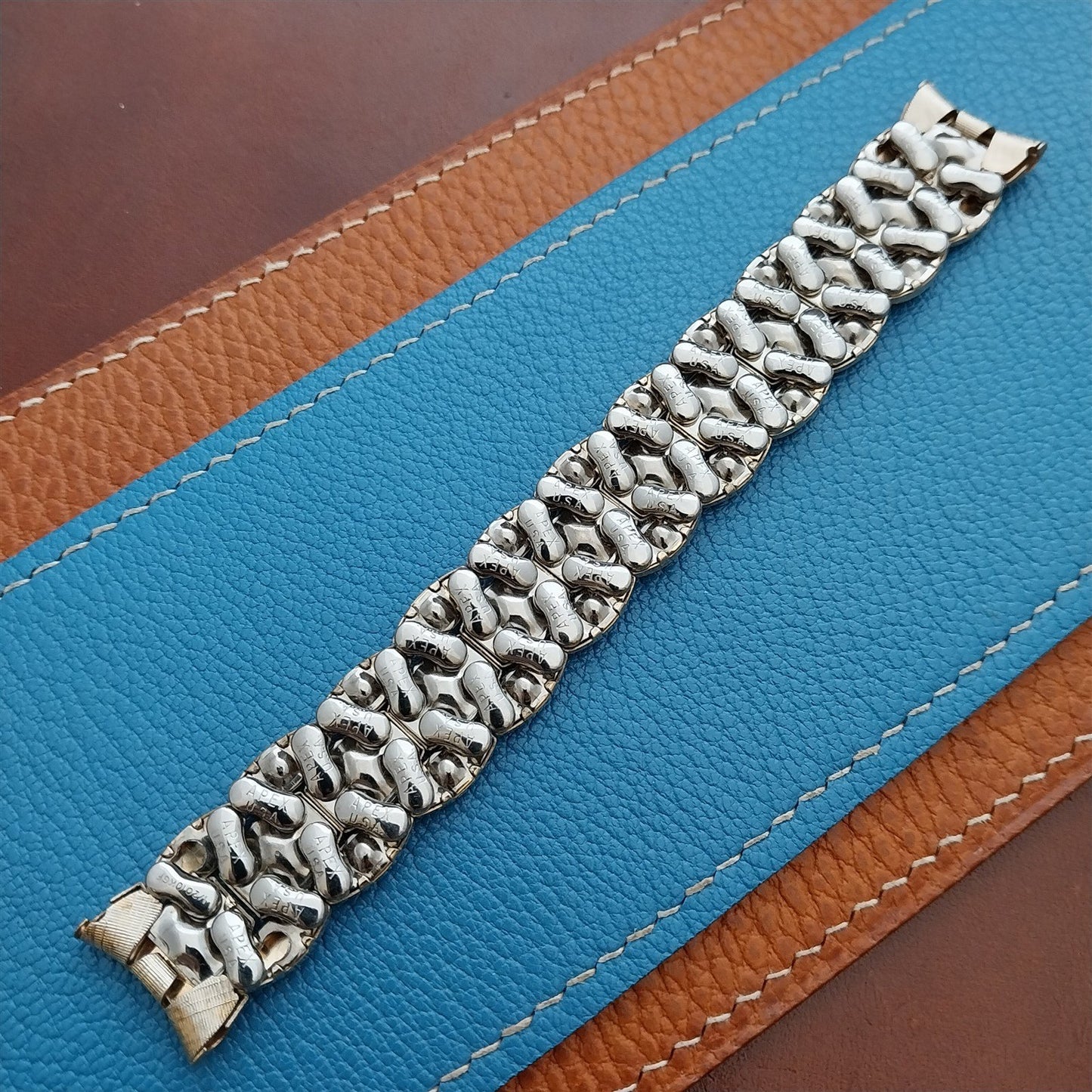 Vintage 17.2mm Gold-Filled Apex Unused NOS Classic 1950s Watch Band