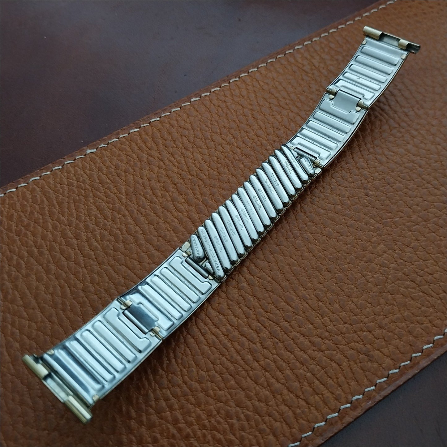 Vintage 16mm 17mm 1958 Speidel Maraca Gold-Fill Unused Classic Watch Band