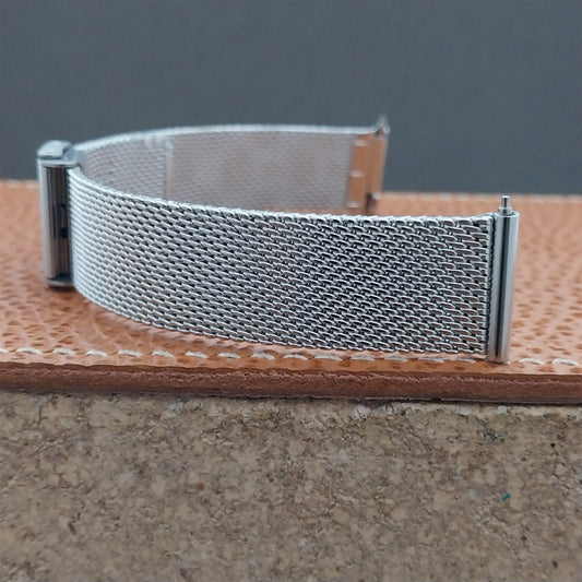 18mm Stainless Steel Vintage Style Bonklip Watch Band