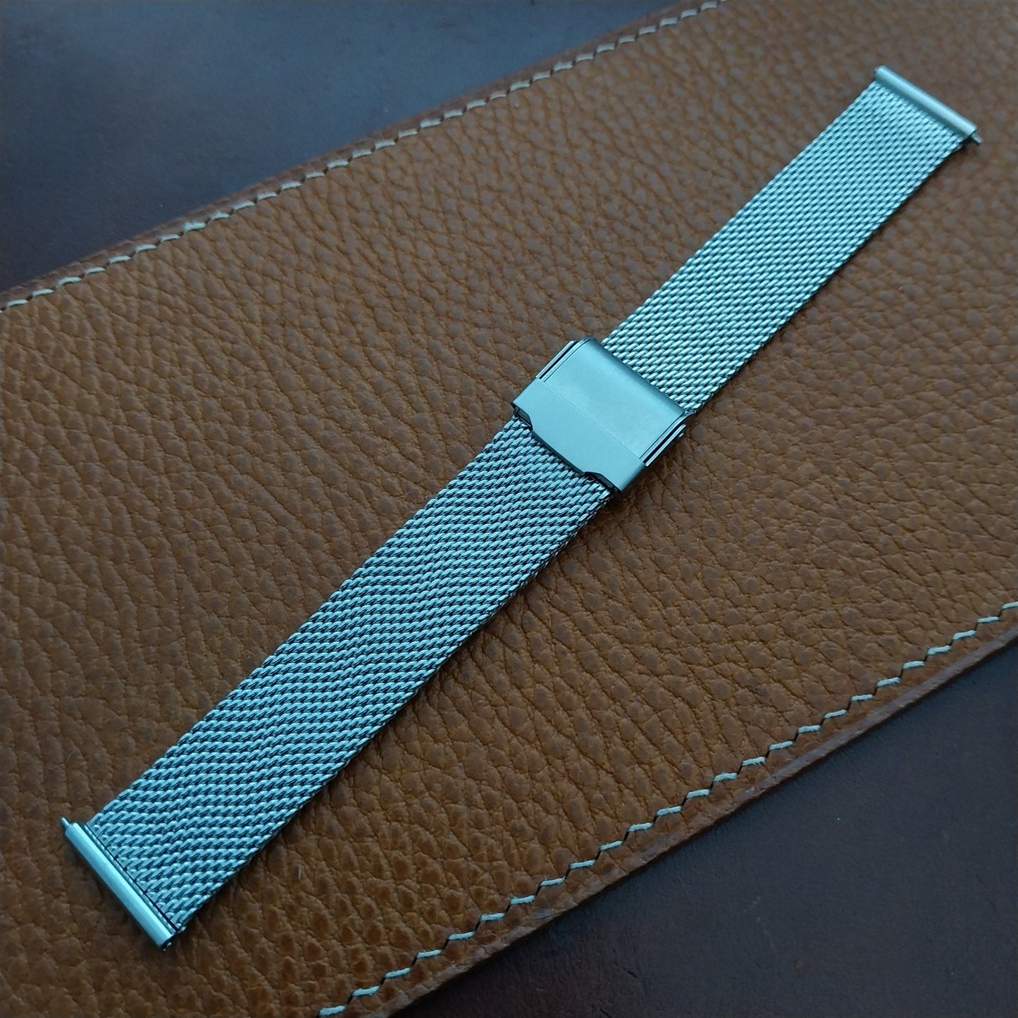18mm Stainless Steel Vintage Style Bonklip Watch Band