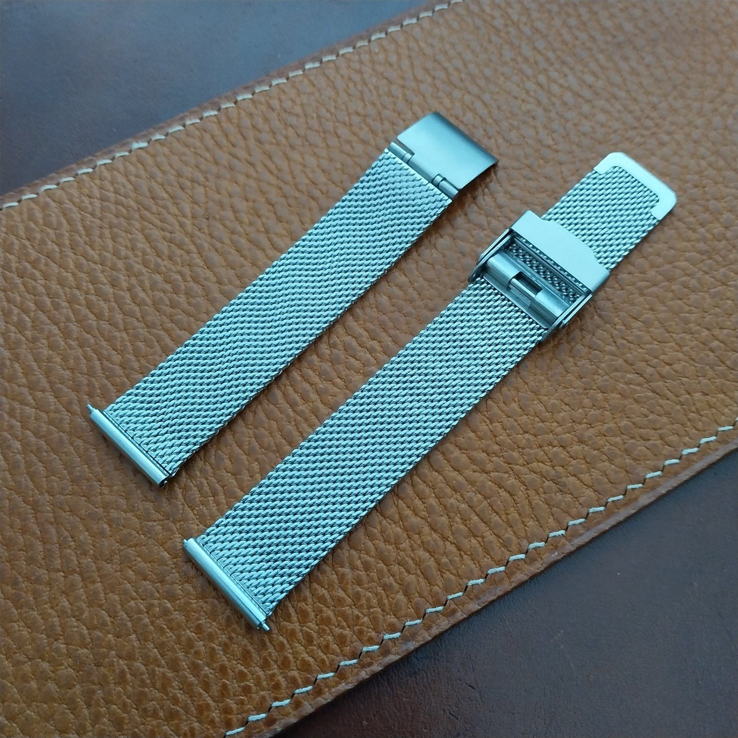 18mm Stainless Steel Vintage Style Bonklip Watch Band