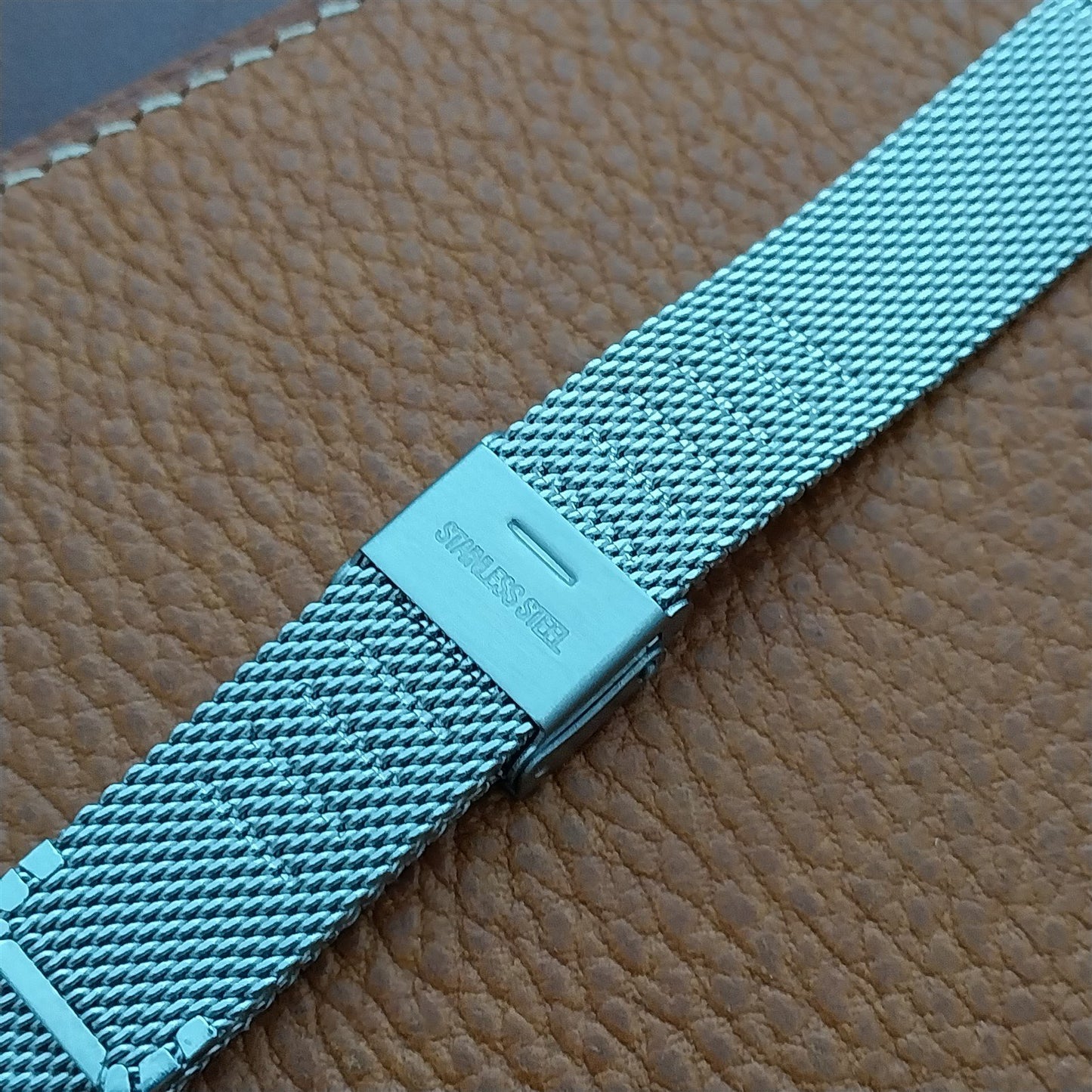 18mm Stainless Steel Vintage Style Bonklip Watch Band