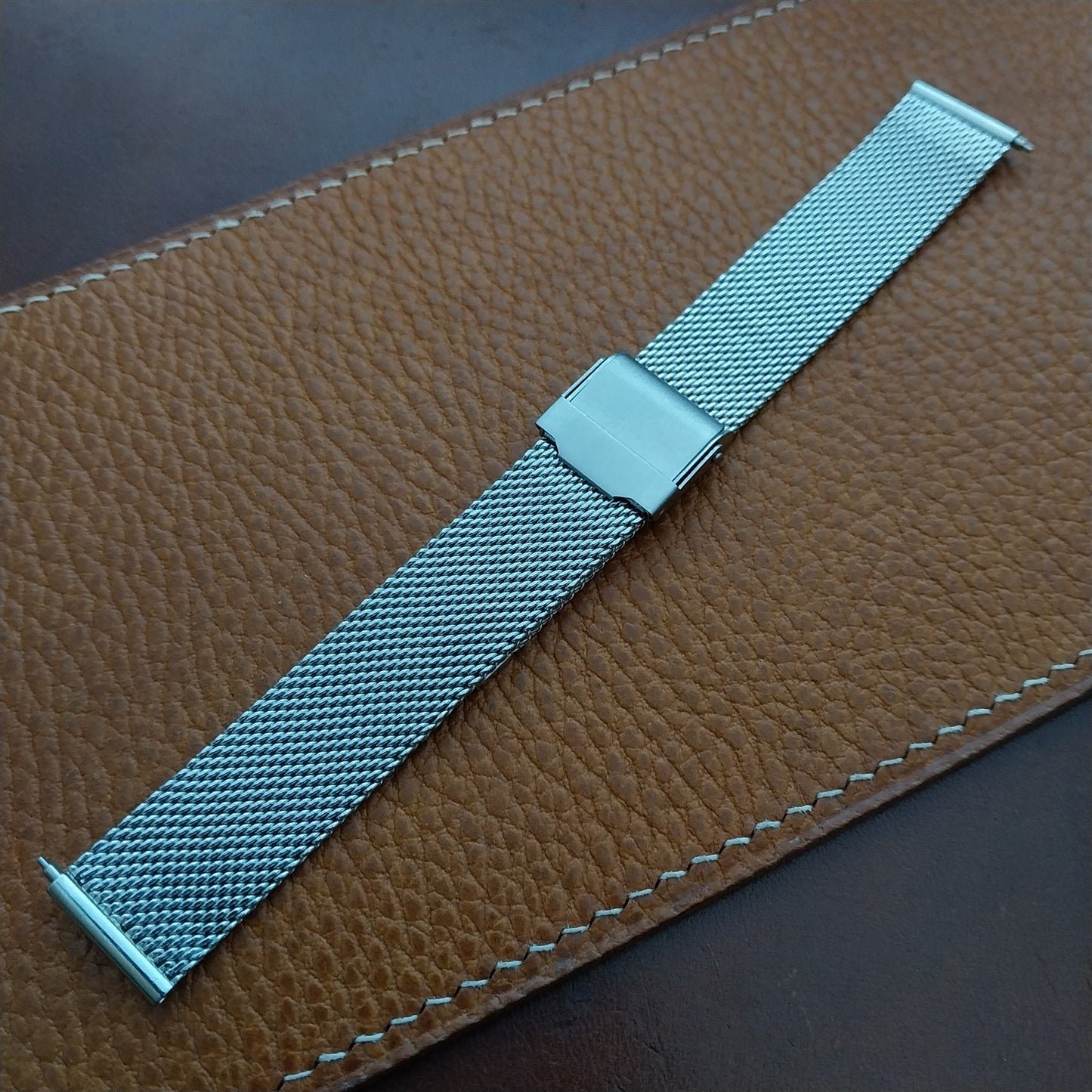 18mm Stainless Steel Vintage Style Bonklip Watch Band