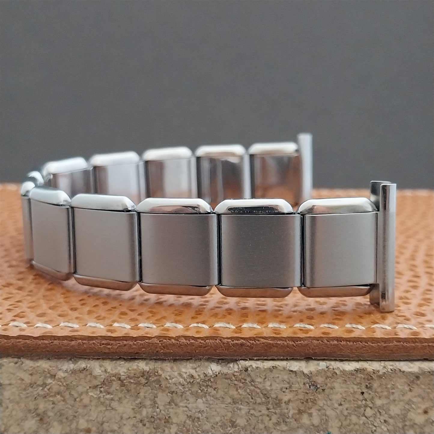 20mm 19mm 18mm Wire Lug Stainless Steel Elgoflex German 1960s Vintage Watch Band