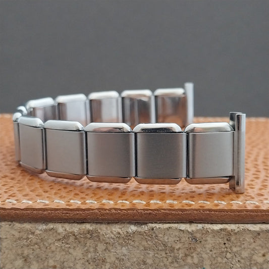 20mm 19mm 18mm Wire Lug Stainless Steel Elgoflex German 1960s Vintage Watch Band