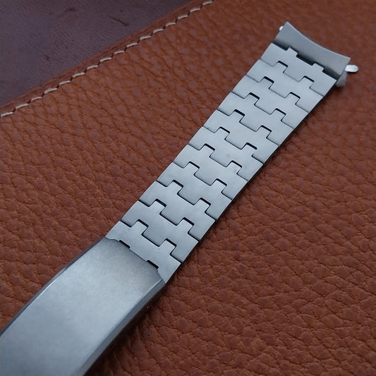Vintage 18mm Stainless Steel Classic Unused Watch Band