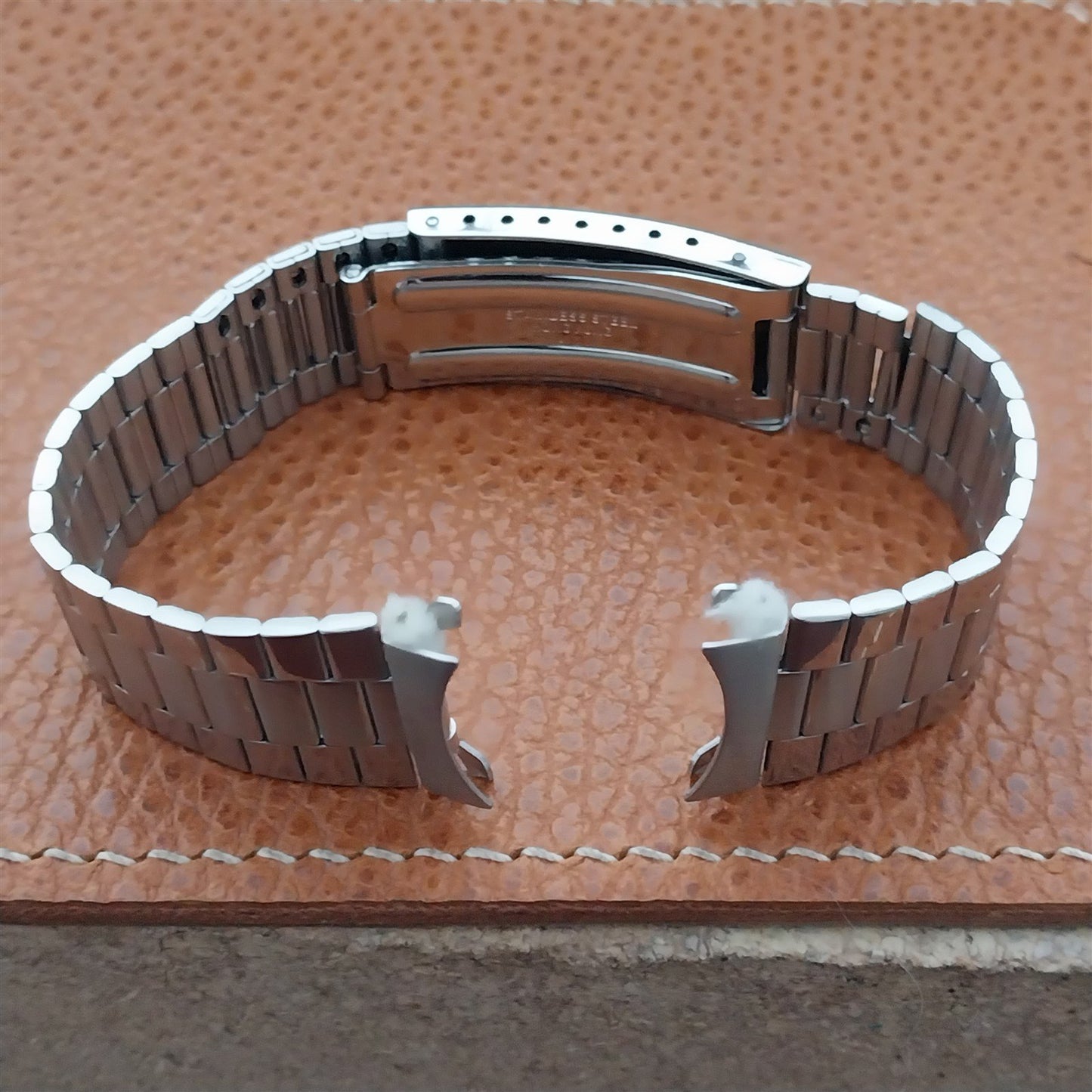 Vintage 18mm Stainless Steel Classic Unused Watch Band