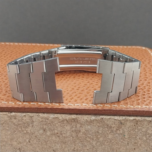 CompuChron LED Stainless Steel NOS Unused 1970s Classic Watch Band