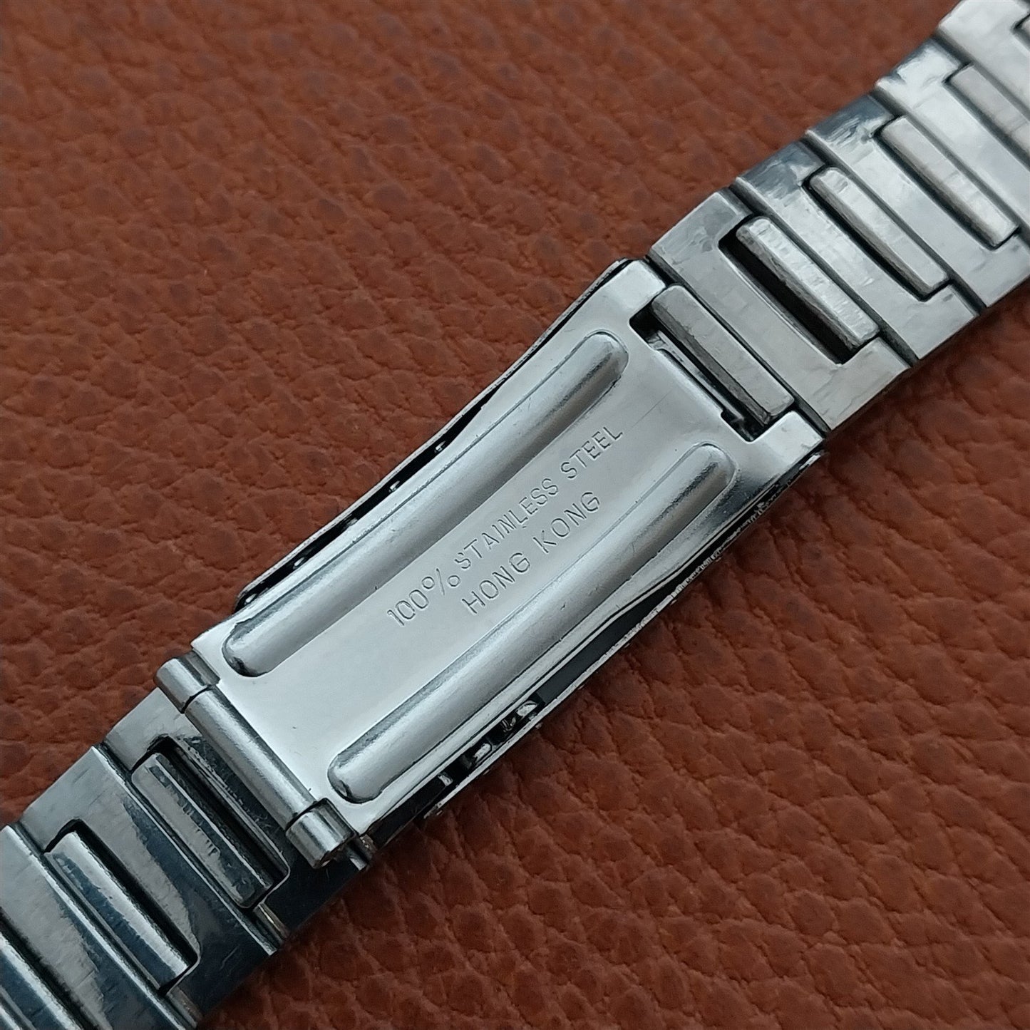 CompuChron LED Stainless Steel NOS Unused 1970s Classic Watch Band