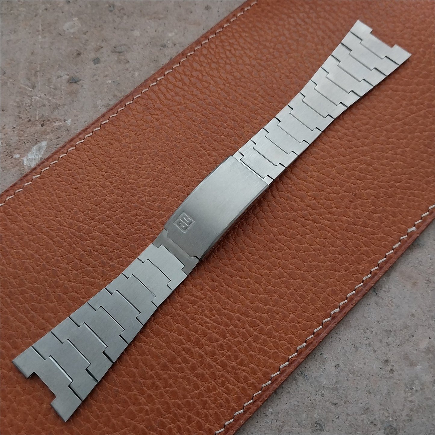 CompuChron LED Stainless Steel NOS Unused 1970s Classic Watch Band