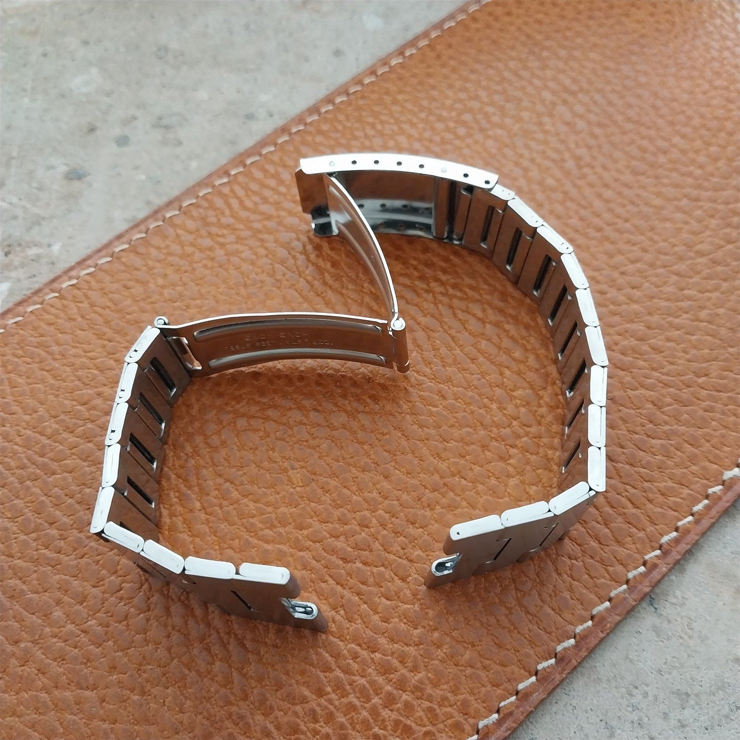 CompuChron LED Stainless Steel NOS Unused 1970s Classic Watch Band