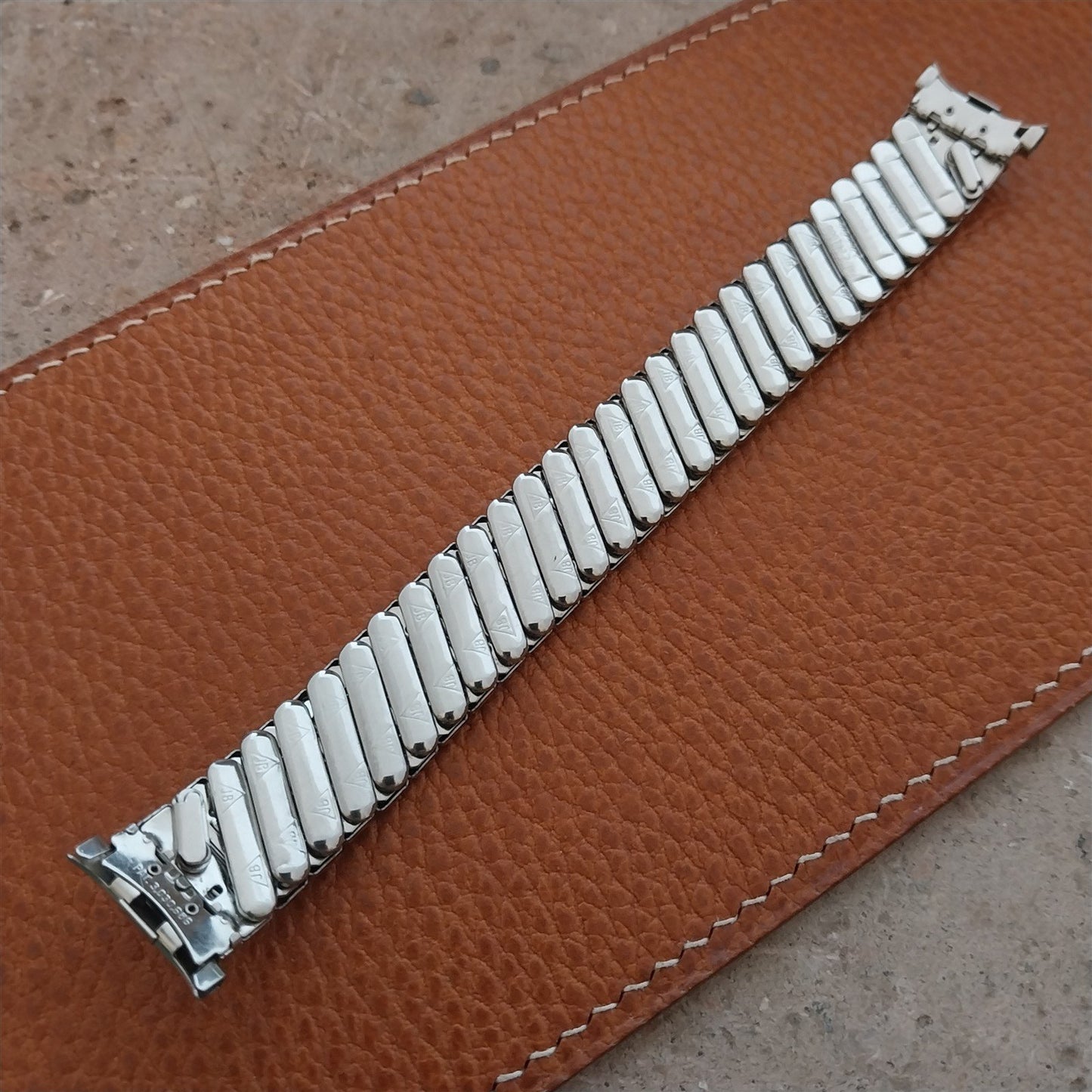 19mm 18mm 17mm JB Champion Stainless Steel Expansion Unused 1960s Watch Band