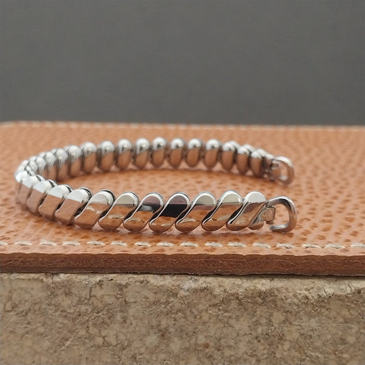 Kreisler 10k White Gold-Filled Ladies 1950s-1960s Vintage Watch Band