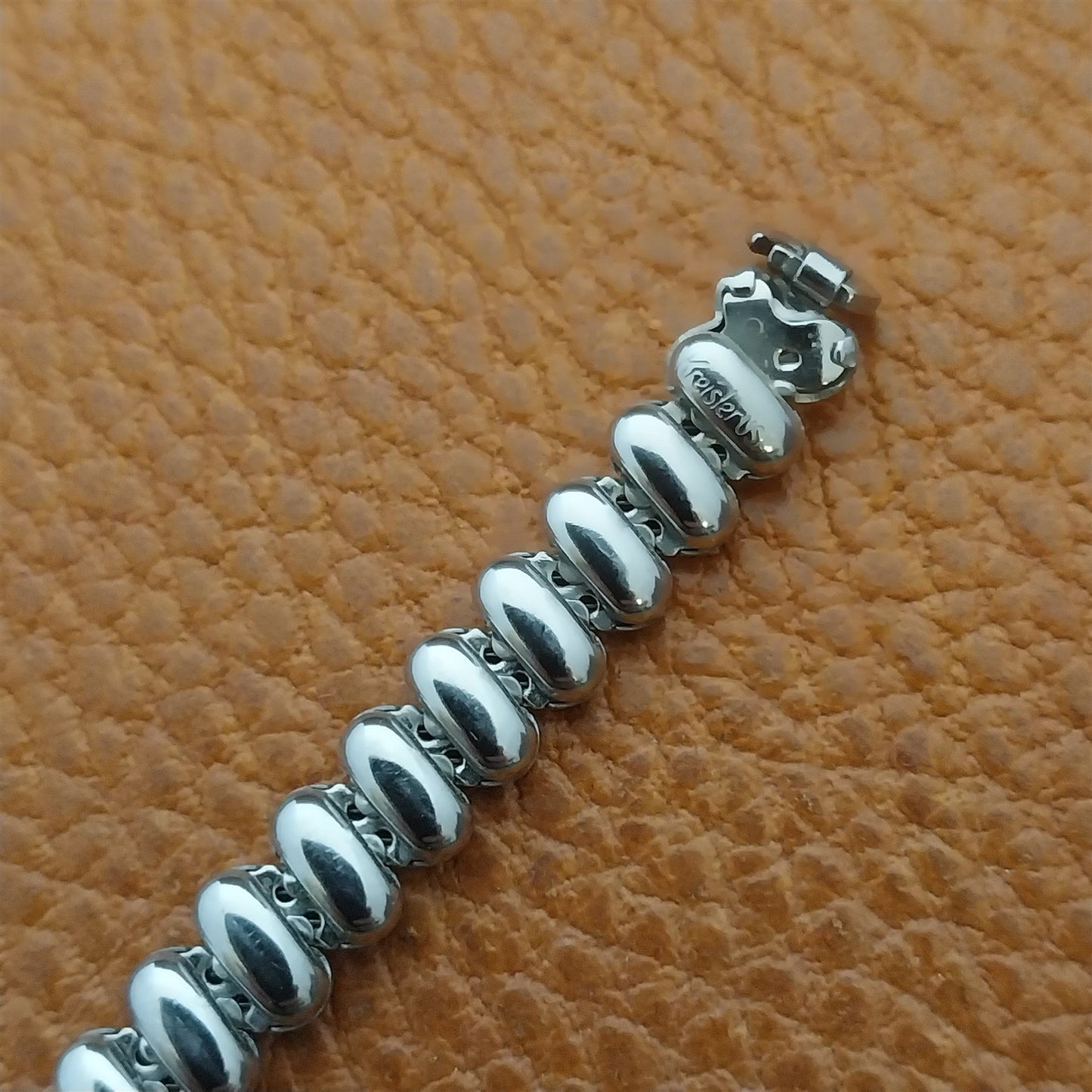 Kreisler 10k White Gold-Filled Ladies 1950s-1960s Vintage Watch Band