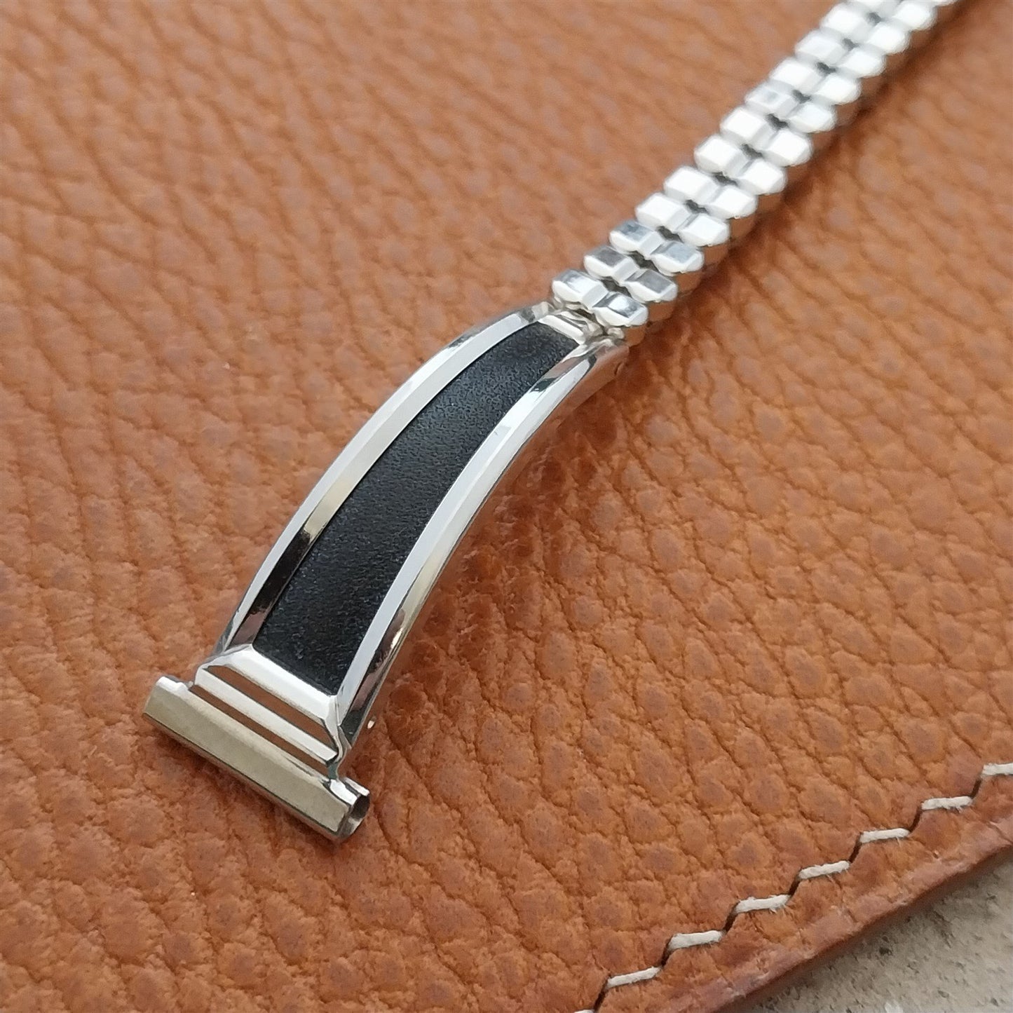 Gemex Ladies White Gold-Filled Unused 1950s Vintage Cocktail Watch Band