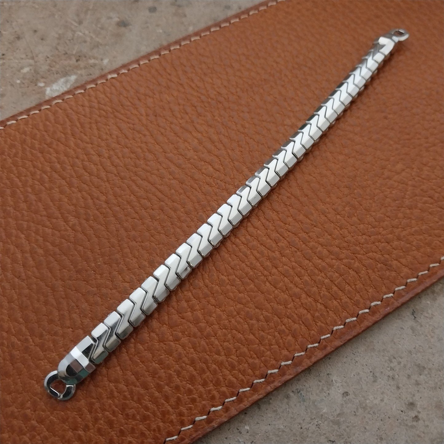Vintage 1950s JB Champion White Gold Filled Unused Ladies Cocktail Watch Band