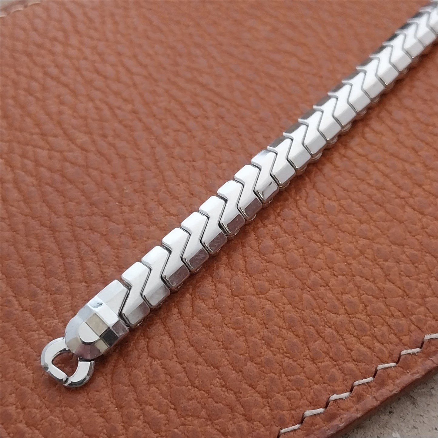 Vintage 1950s JB Champion White Gold Filled Unused Ladies Cocktail Watch Band