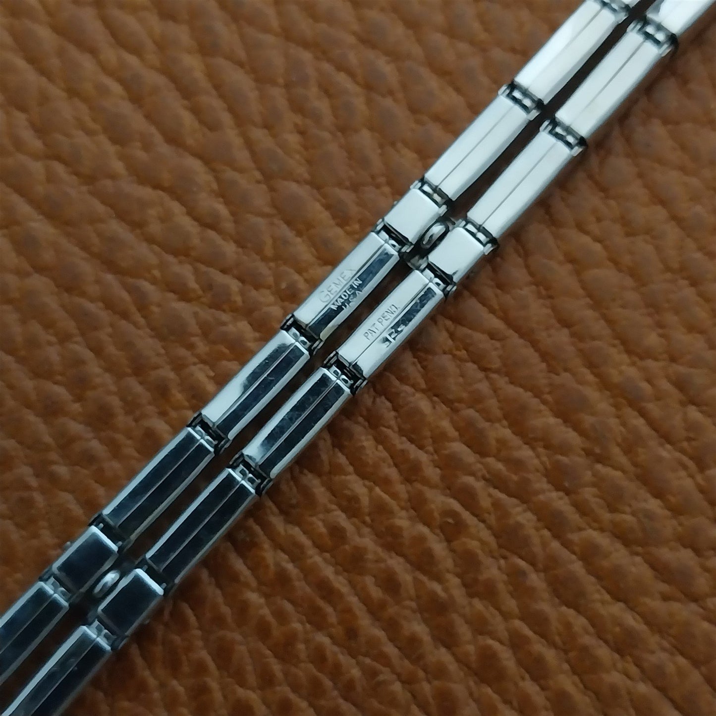 Vintage 1950s Ladies White Gold-Filled Gemex Unused Cocktail Watch Band