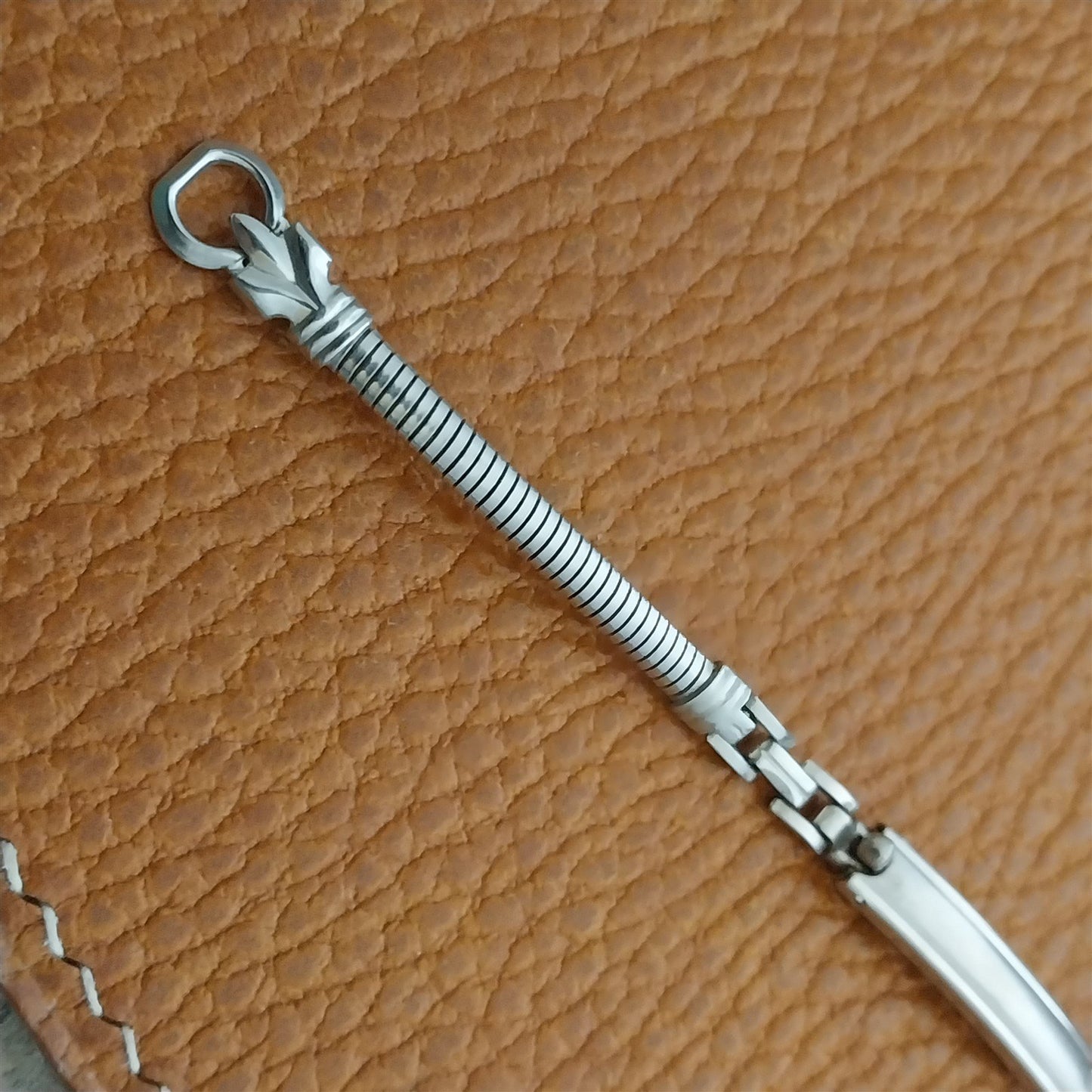 50s Vintage Ladies White Gold-Fill JB Champion Unused Cocktail Watch Band