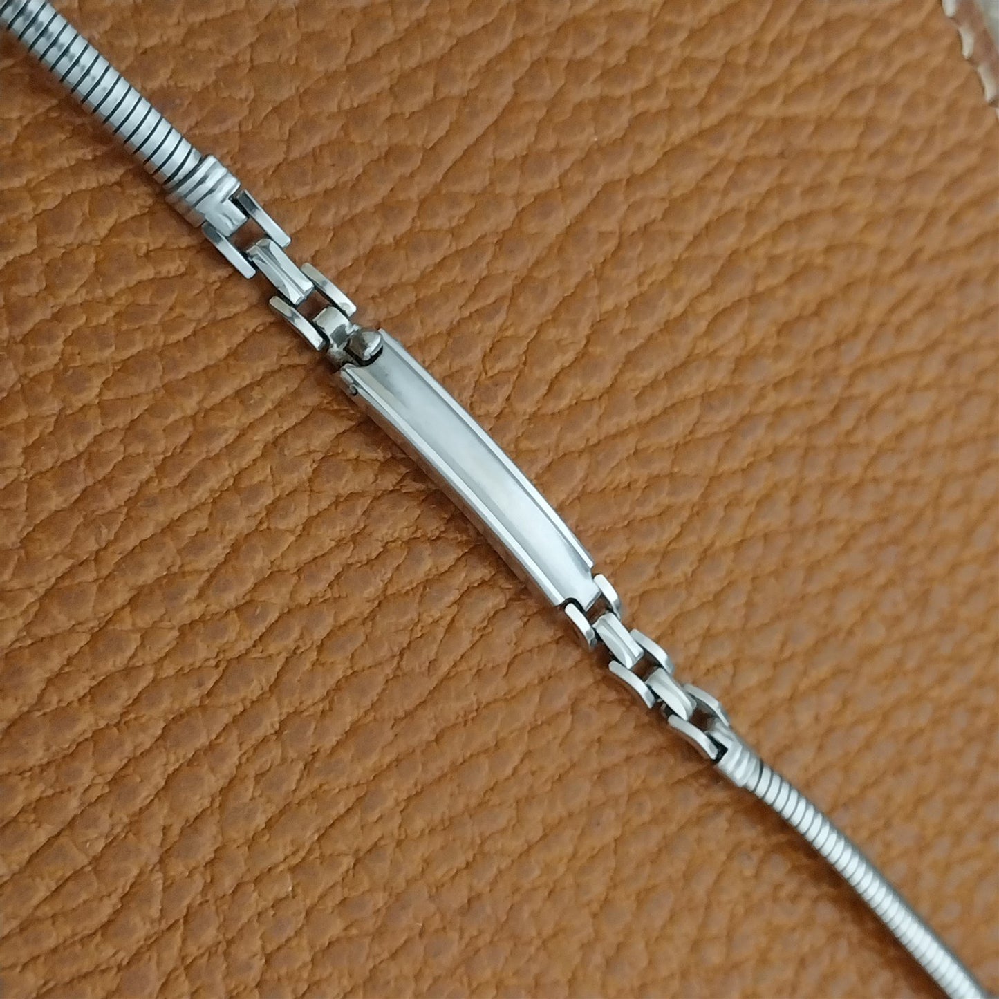 50s Vintage Ladies White Gold-Fill JB Champion Unused Cocktail Watch Band