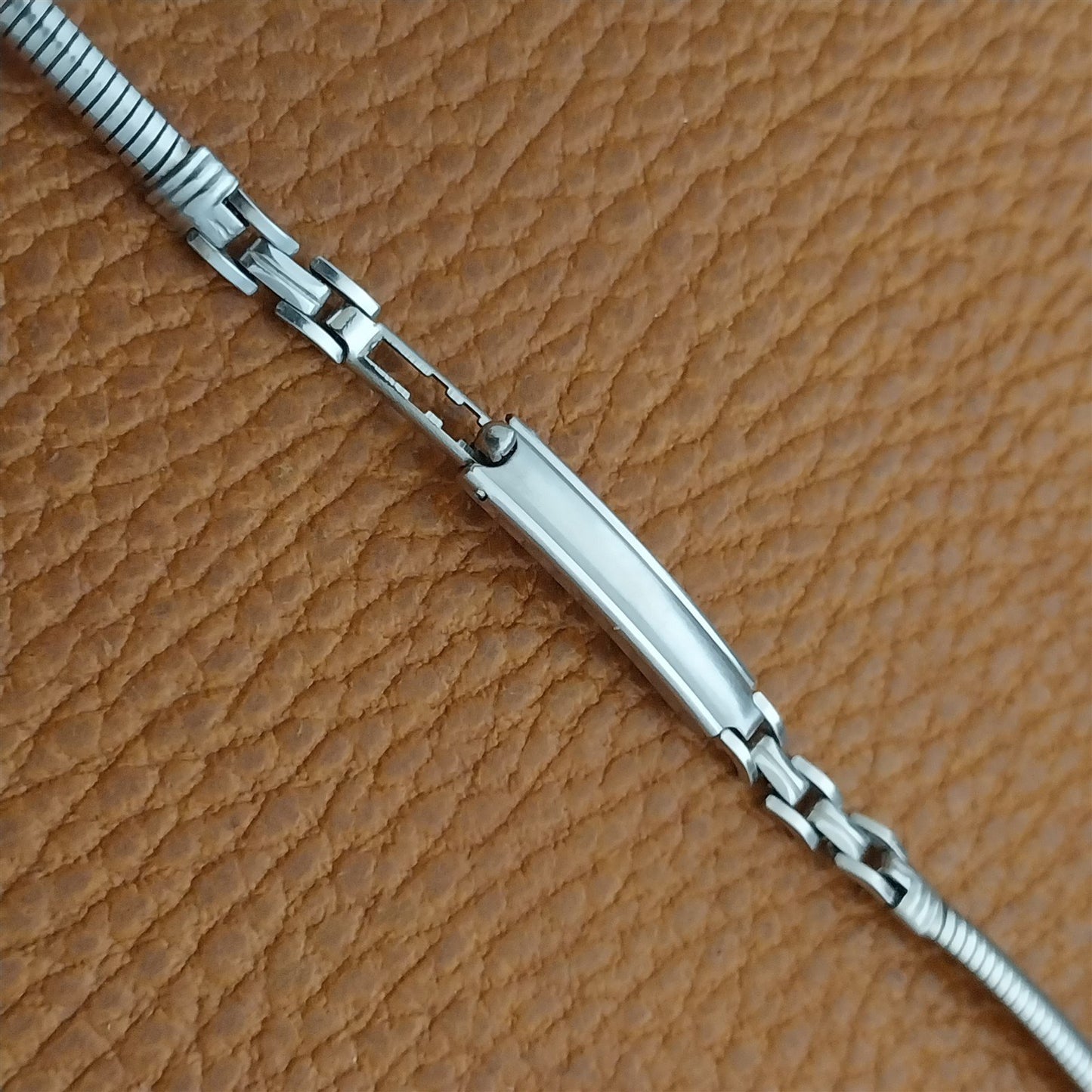 50s Vintage Ladies White Gold-Fill JB Champion Unused Cocktail Watch Band