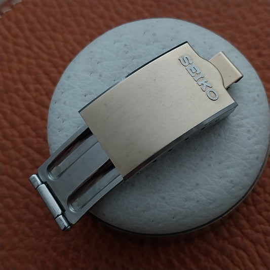 Seiko Gold-Tone & Stainless Clasp Unused Watch Band Buckle