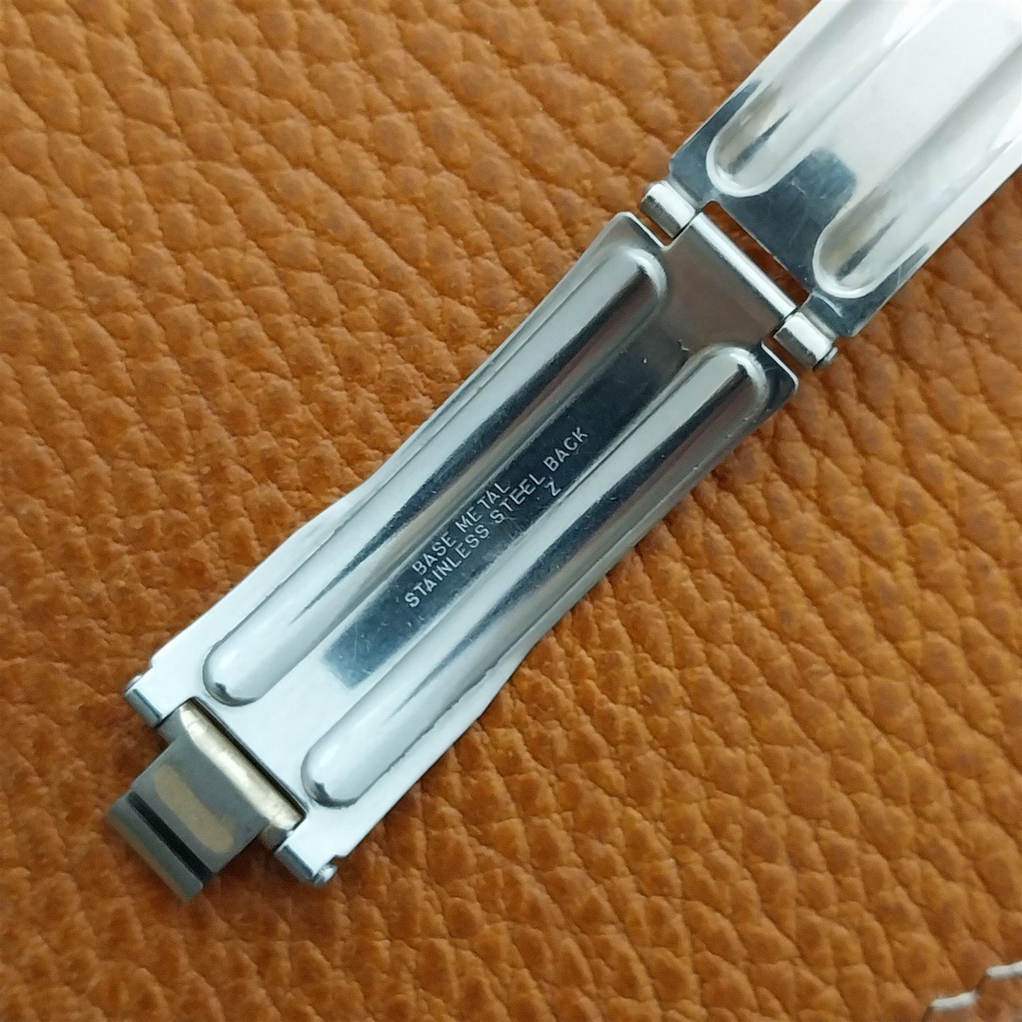 Seiko Gold-Tone & Stainless Clasp Unused Watch Band Buckle